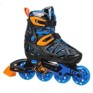 Patins Inline Roller Derby Ajustável Infantil Tracer Boy