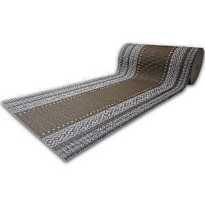 Tapete Passadeira Emborrachada Antiderrapante 65cm Verde Oliva