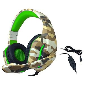 Headset Gamer Tecdrive PX-5 Deserto LED