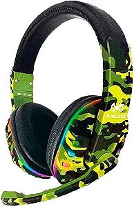 Headset Gamer Mox Mo-Hp120 Verde