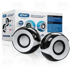 Mini Auto-Falante para Notebook e Computador (KP-603) Knup