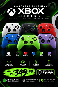 Controle seminovo de Xbox Series S/X/PC
