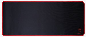 MOUSEPAD GAMER PRETO COM VERMELHO GRANDE (RETANGULAR 700*300*3MM) EG402BK
