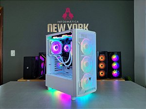 PC Gamer Branco Ryzen 5 5600G + 16Gb Ram + A520