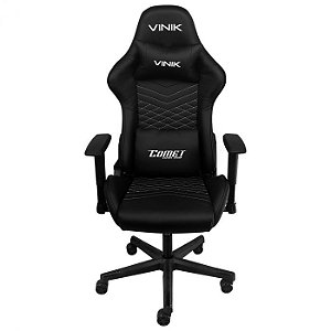 CADEIRA GAMER COMET PRETA - CGC10P - PCYES