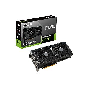 PLACA DE VIDEO ASUS GEFORCE RTX 4070 DUAL OC 12GB GDDR6X