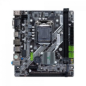 PLACA MÃE ONE POWER H61, CHIPSET H61, INTEL, MATX, DDR3, LGA 1155, H61DA1