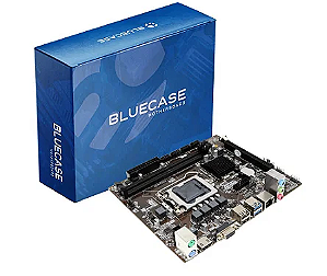PLACA-MAE BMBH110-D3HGU-M2 BULK DDR4 1151P REDE 10/100/1000 BLUECASE - 32GB / VGA / HDMI / USB 3.0 / M.2 NVME / MICRO-AT