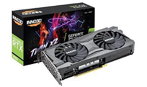 GPU NV RTX3060 8GB TWIN X2 G6 128BITS INNO3D N30602-08D6-11902130