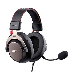 Headset Gamer HAVIT H2015E, Microfone destacável Preto