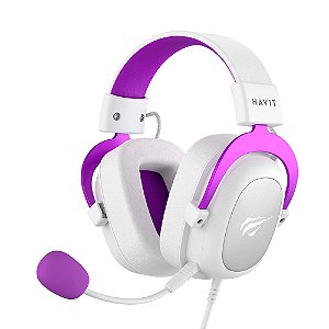 Headset Gamer HAVIT H2002D, Microfone destacável, Cancelamento de Ruído