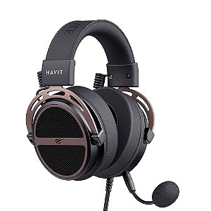 Headset Gamer HAVIT H2030E, Microfone destacável