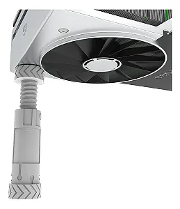 Suporte Vertical De Placa De Vídeo 8cm-12cm - Cor Branco