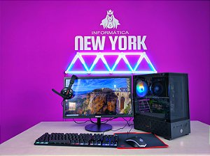 Pc completo Ryzen 3 3200g + Monitor e periféricos