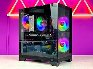 Pc Gamer Intel I5 10ª + 16GB Ram + RX 580 8GB + SSD 240GB