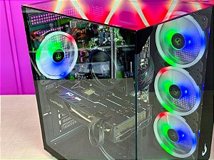 PC Gamer Ryzen 5 2600 + RX 5700XT 8GB + 8GB Ram + SSD 240GB