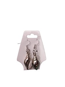 BRINCO CONCHA ESPIRAL PRATA