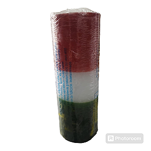 VELA 7 DIAS VERDE / VERMELHA E BRANCA 240 GR