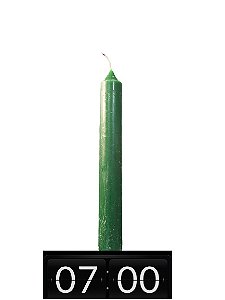 VELA 7 HORAS VERDE