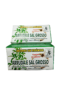 DEFUMADOR TABLETE ARRUDA E SAL GROSSO