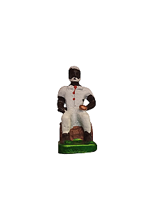 PRETO VELHO DE CHUMBO PINTADO DE 5 CM