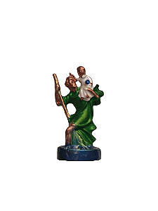SAO CRISTOVAO DE CHUMBO PINTADO 5 CM