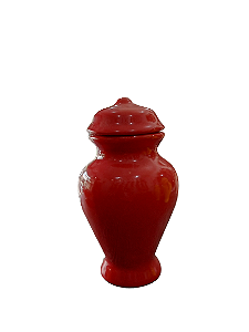 QUARTINHA DE LOUÇA VERMELHA SEM ALÇA 19CM