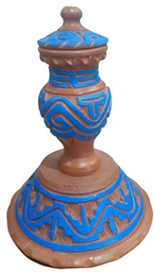 CONJUNTO MARAJOARA AZULÃO S/ ALÇA