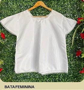 BATA FEMININA G DE MICROFIBRA