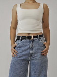 Cinto Tati - Fivela Prata