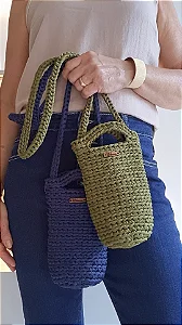 Bolsa Brisa - Azul Marinho/Verde Musgo
