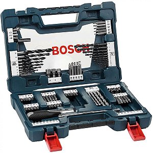 Kit Bits/brocas 91pcs V-line Bosch