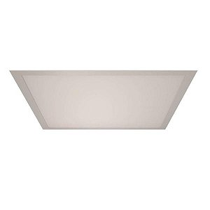 Blumenau - Plafon LED Slim 40W 6500k Embutir Quadrado 62cm  Alumínio Branco Frio