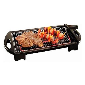 Churrasqueira Elétrica Grill Portátil 1800W 4513 Fischer 220V