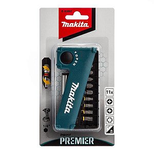 Jogo de Bits de Torção Impact Premier 11 Pcs E-03567 Makita