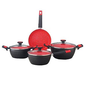 Jogo de Panelas Diamond Cerâmica 3,0mm 4 Peças Class Home