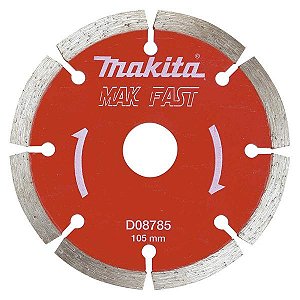 Disco Diamantado Segmentado105mm Refrigeração a Seco D 08785 Makita