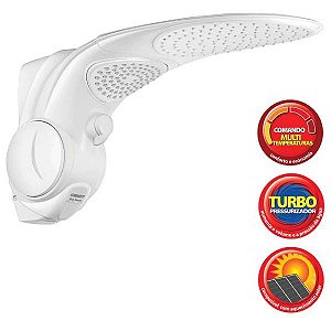 Ducha Duo Shower 6800W 220V Redonda Turbo Lorenzetti