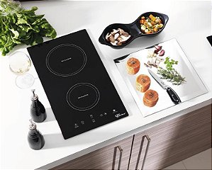Fogão Cooktop 2Q Indução Vidro Fischer 2594-156249 220V