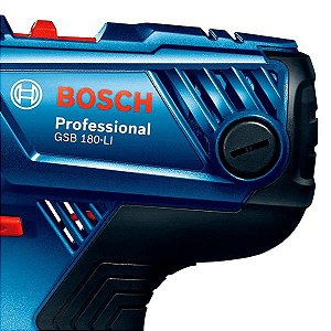 Parafusadeira/Furadeira GSB 180-LI 18V Bosch  Bivolt 2 Baterias 1,5Ah C/ Maleta