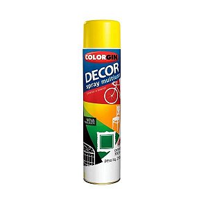 Spray Multiuso Amarelo DECOR Colorgin