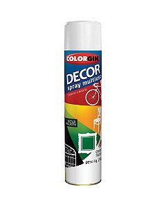 Tinta Spray Multiuso Branco Fosco Decor Colorgin
