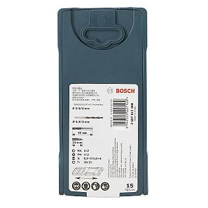 Jogo de Furar e Parafusar X-Line com 15 peças Bosch