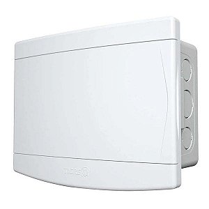 Quadro Distribuição c/ Barramento 6/8 Disjuntores Tigre