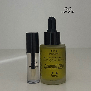 Combo: BLEND DE ÓLEOS BÃO COM FORÇA + SÉRUM ATIVADOR BACANA E MIÓ DE BÃO