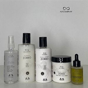 COMBO: KIT ZORRO + TÔNICO CAPILAR TRENHADA + BLEND DE ÓLEOS BÃO COM FORÇA