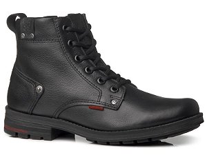 Bota Pegada Ref. 181305-08 Nature Preto/Nobuck