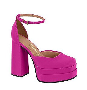 Sapato Vizzano Plataforma Ref.1395.101.20076.85115 Cabedal NP Glossy Cor: Pink