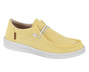 Tênis Slip On Moleca Ref. 5763.101.24764.13172 Cor: Amarelo