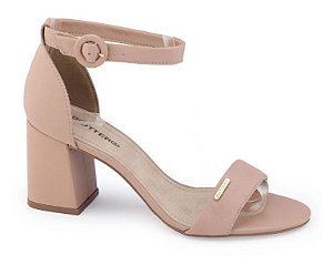 Sandália Bottero Ref. 358301 Salto em Couro Summer Burnish Cor: Rosa Pele